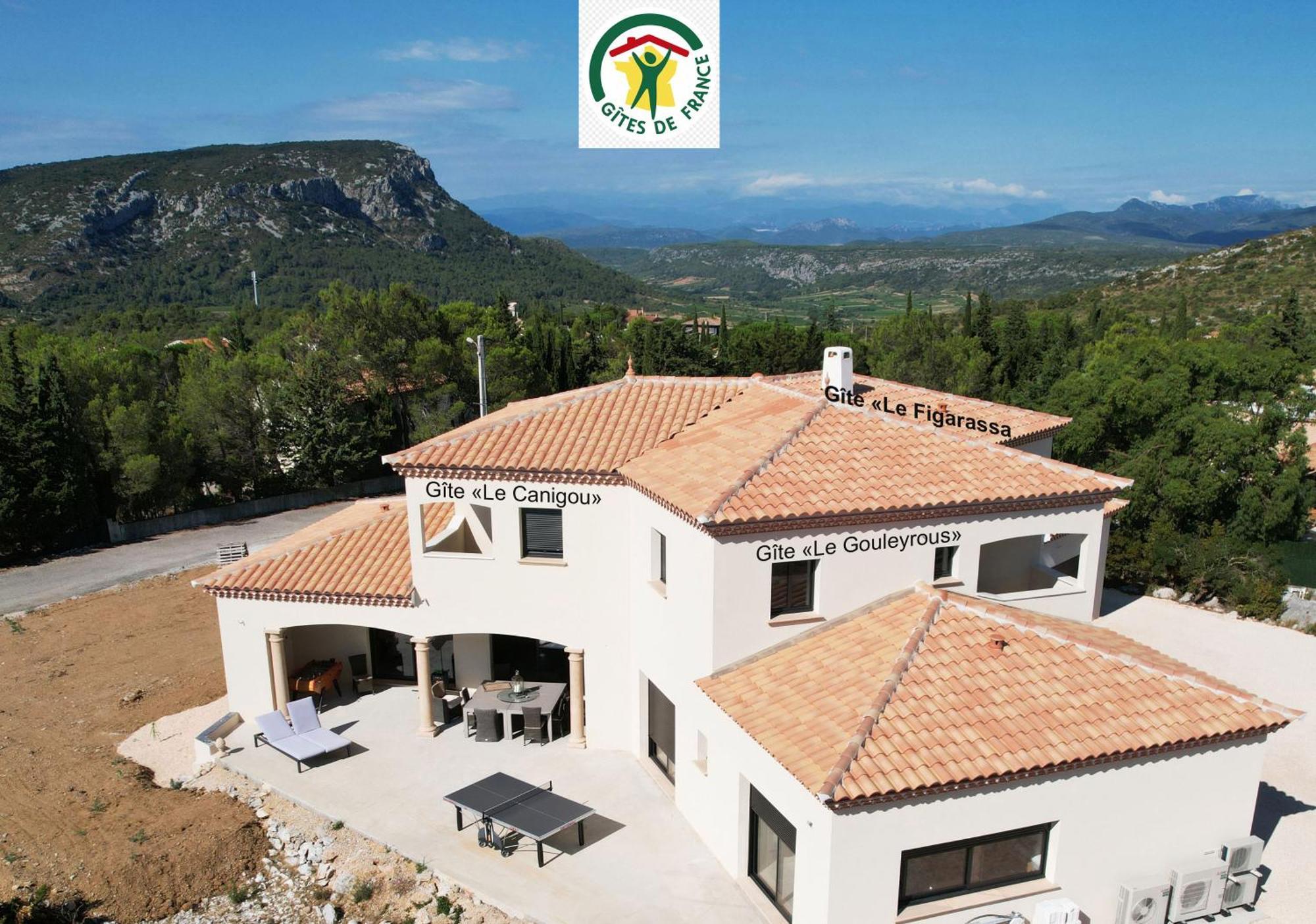Trois Appartements Au Sein Du Mas Jams - Le Gouleyrous, Le Canigou Et Le Figarassa Vingrau Eksteriør billede